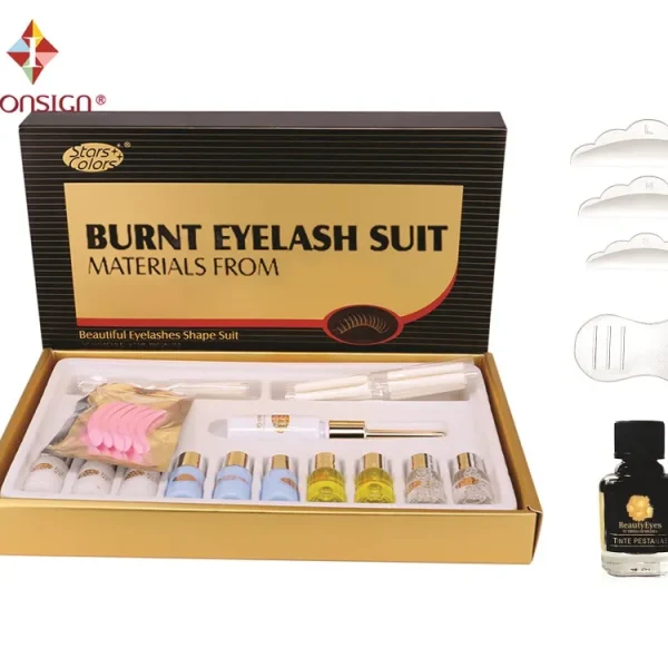 Kit Ondulado O Lifting Star Colors + Tinte + Pega + Rulos Silicona + Espatula.