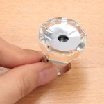 Anillo de Cristal para Pegante Pesta?as