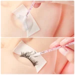 50 Aplicadores de maquillaje de fibra con mango acrilico escarchado - Imagen 7