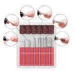 Set de 6 brocas / repuestos para drill pulidor de u?as - Imagen 3
