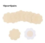 Cubre Pezones X 5 Pares Adhesivo Desechable Modelo Flor - Imagen 2