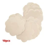 Cubre Pezones X 5 Pares Adhesivo Desechable Modelo Flor - Imagen 3
