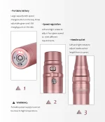 Dermografo / Dermapen Tatto Machine + Bateria Bayoneta - Imagen 4