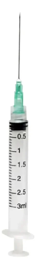 Jeringa Desechable 3ml Aguja 21g 1 -10 Unidades 3 Ml - Imagen 3
