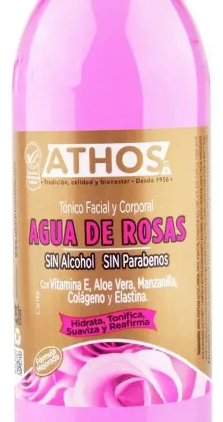 AGUA DE ROSAS ATHOS 500 ML