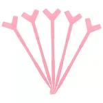 10 Espatulas / cepillos dobles plastica en forma de Y para ondulado de pesta?as permanente - Imagen 7