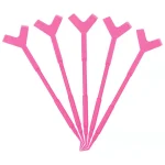10 Espatulas / cepillos dobles plastica en forma de Y para ondulado de pesta?as permanente - Imagen 8