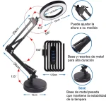 Lampara Led Lupa 10x Qy-009 - Imagen 2