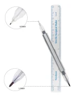 Marcador Quirurgico purpura doble punta - Imagen 4