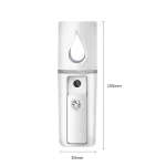 Nano Mist Spray Vaporizador Facial Con Espejo - Imagen 3