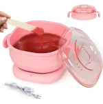 KIT OLLA CERA ROSA+CERA PERL+APLICADOR+PLANCHA CALENTAMIENTO