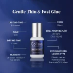 Pegamento para pestañas thin & fast. - Imagen 2