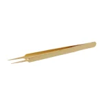 Pinza Recta-Plana Dorada Gold G01 Pesta?as Pelo A Pelo - Imagen 3