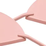 Espejo De Pestañas En Forma De Corazón De Acero Inoxidable - Imagen 2