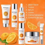 Kit Facial Vitamina C Antimanchas Aclarante Bioaqua X 6 - Imagen 3