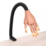 Set Mano Practica Nail Training Hand + Respuestos - Imagen 2