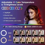 Aro De Luz Beauty Light Mj45 18 Pulgadas - Imagen 6