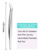 Set de 4 Pinzas para colocacion de Extensiones de pesta?as - Imagen 8