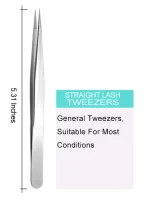 Set de 4 Pinzas para colocacion de Extensiones de pesta?as - Imagen 9