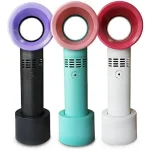 Mini Ventilador Recargable Portatil Abanico Sin Aspas