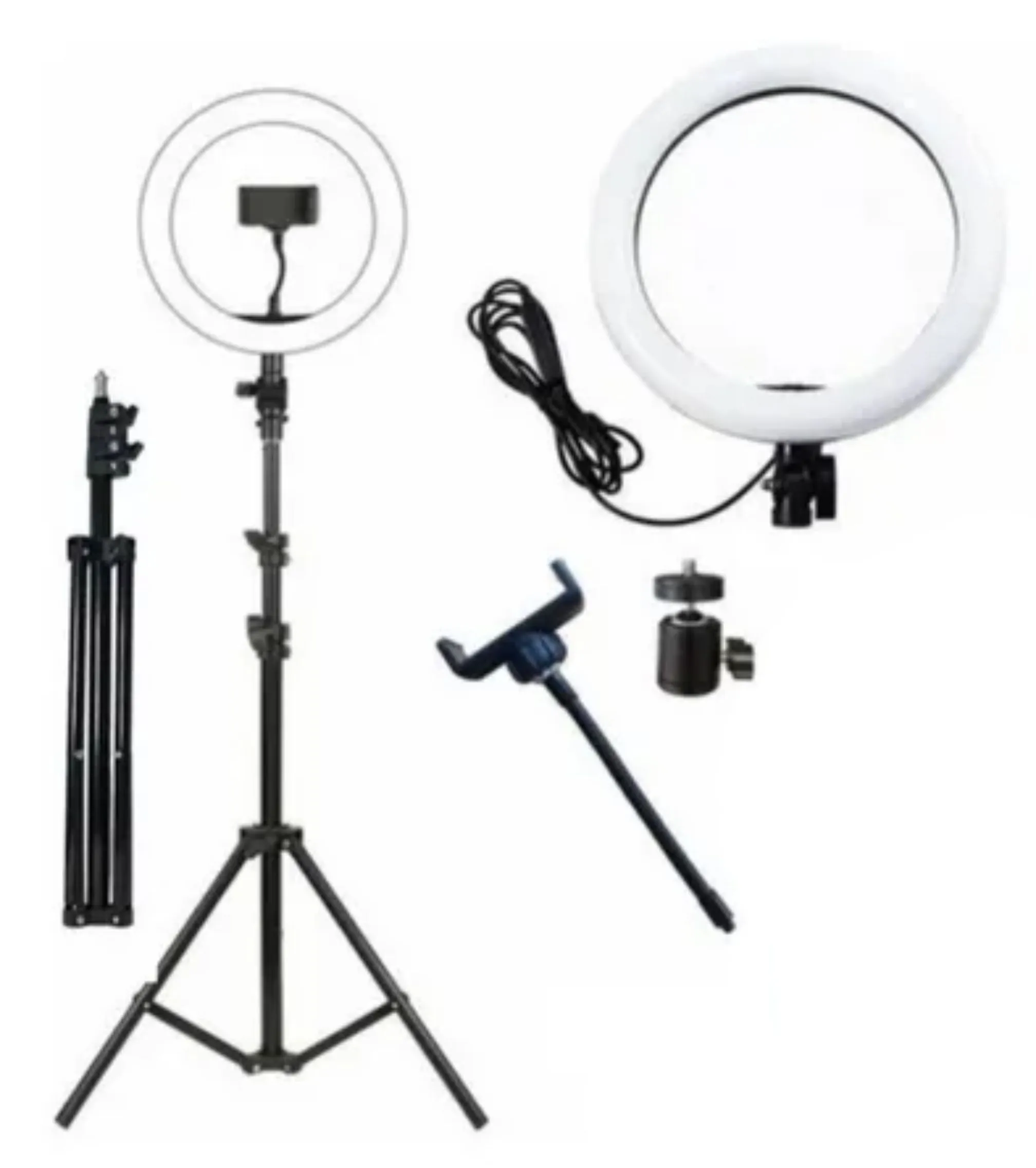 Aro Luz Led 32 Cm 12 Pulgadas Tripode Profesional - Imagen 1