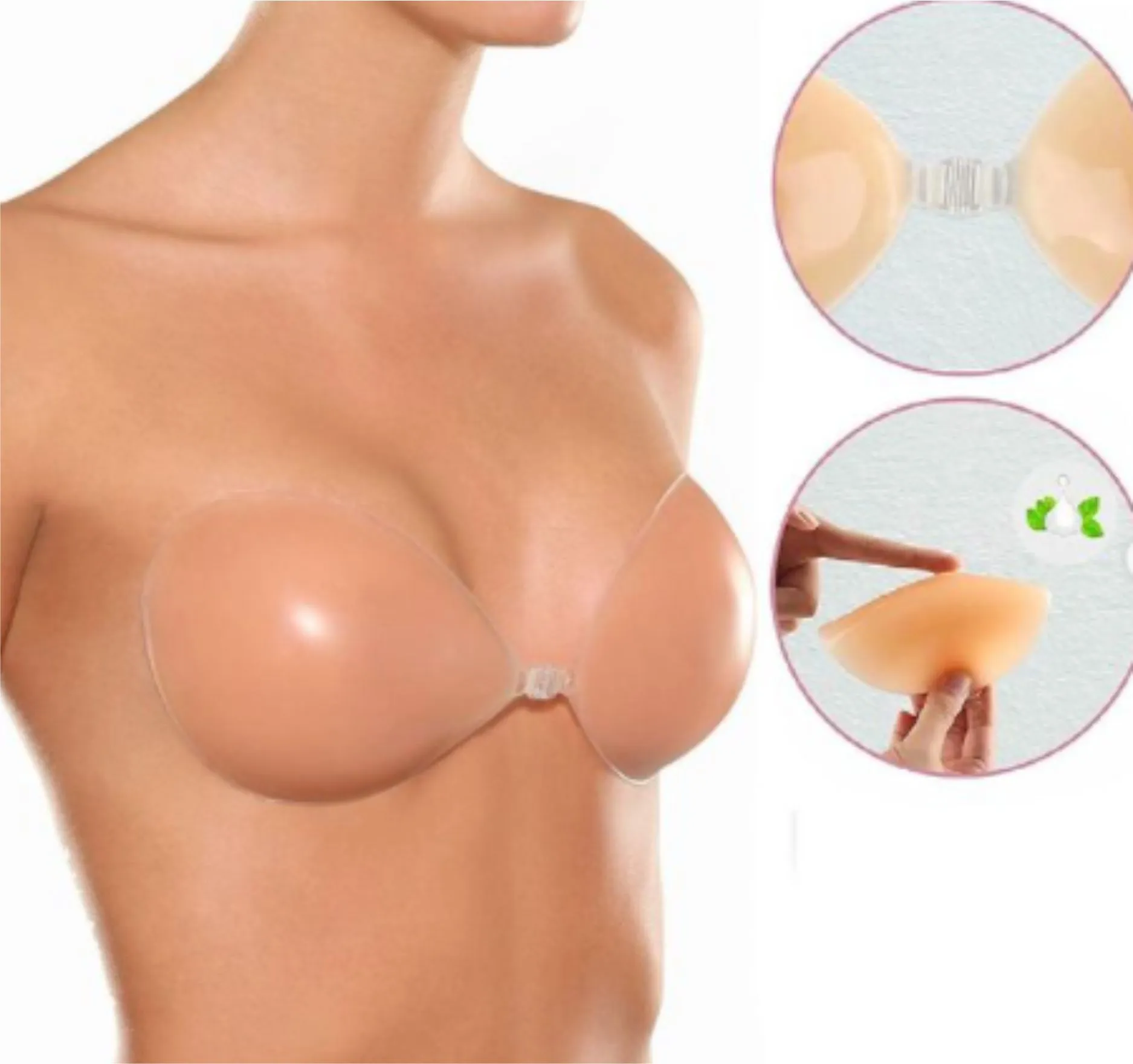 Brasier de Silicona Invisible con broche - Imagen 3