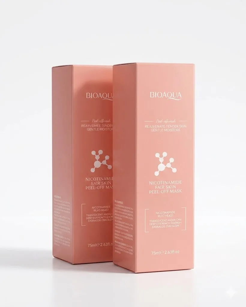 MASCARILLA PEEL-OFF NICOTINAMIDE 75ML BIOAQUA - Imagen 1