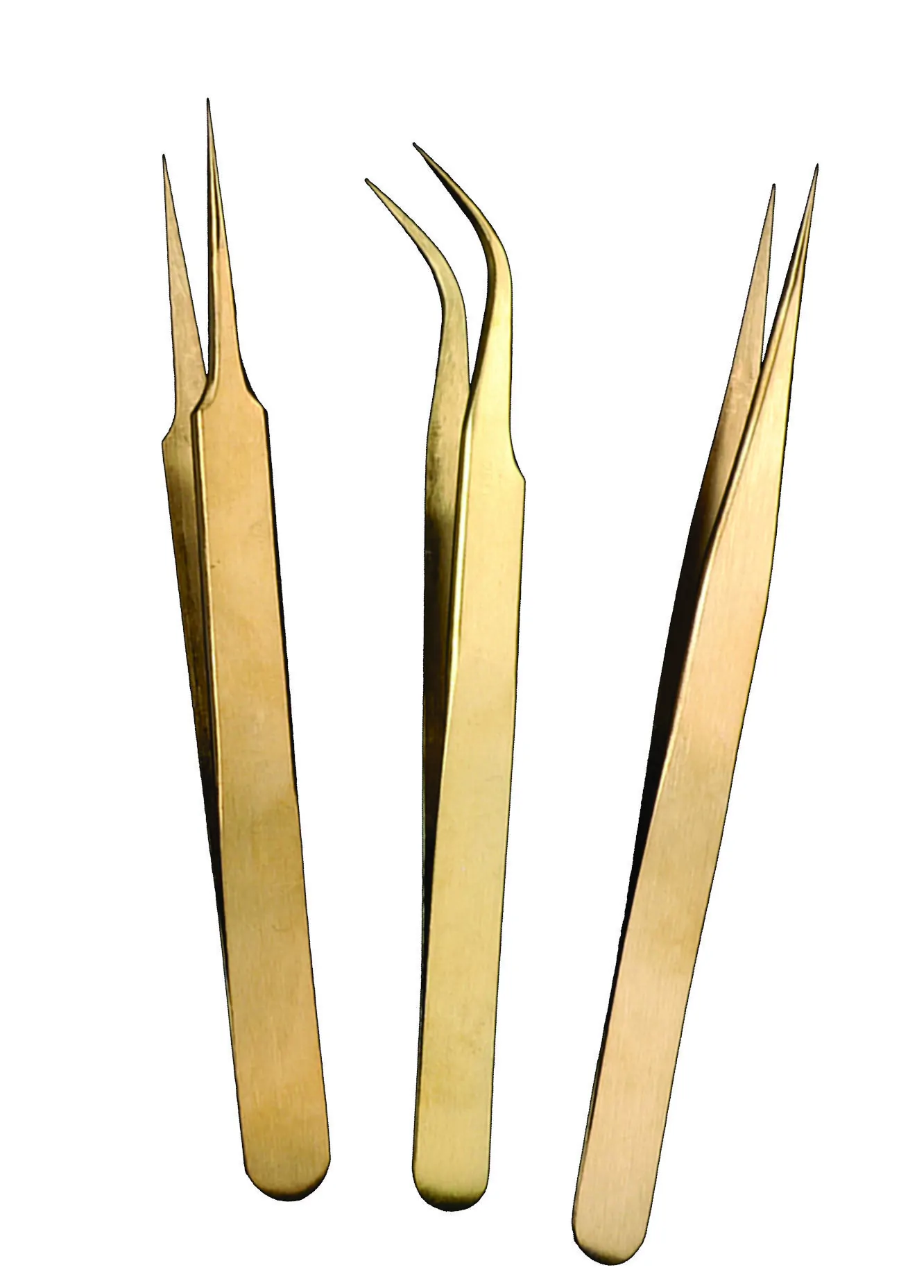 Trio De Pinzas Curva-Recta-Plana - Imagen 1