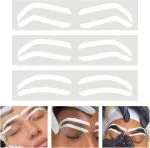 STICKER DISEÑO CEJAS AEROGRAFRO BOLSA X 5 PARES - Imagen 2