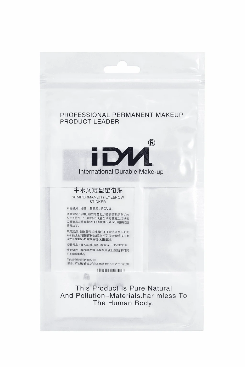 666 STICKER DISEÑO CEJAS AEROGRAFRO BOLSA X 5 PARES - Imagen 1