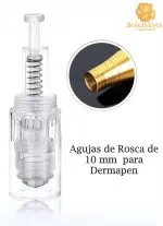 AGUJAS DERMAPEN ROSCA 10 MM TODAS LAS PUNTAS