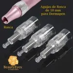 AGUJAS DERMAPEN ROSCA 10 MM TODAS LAS PUNTAS - Imagen 4