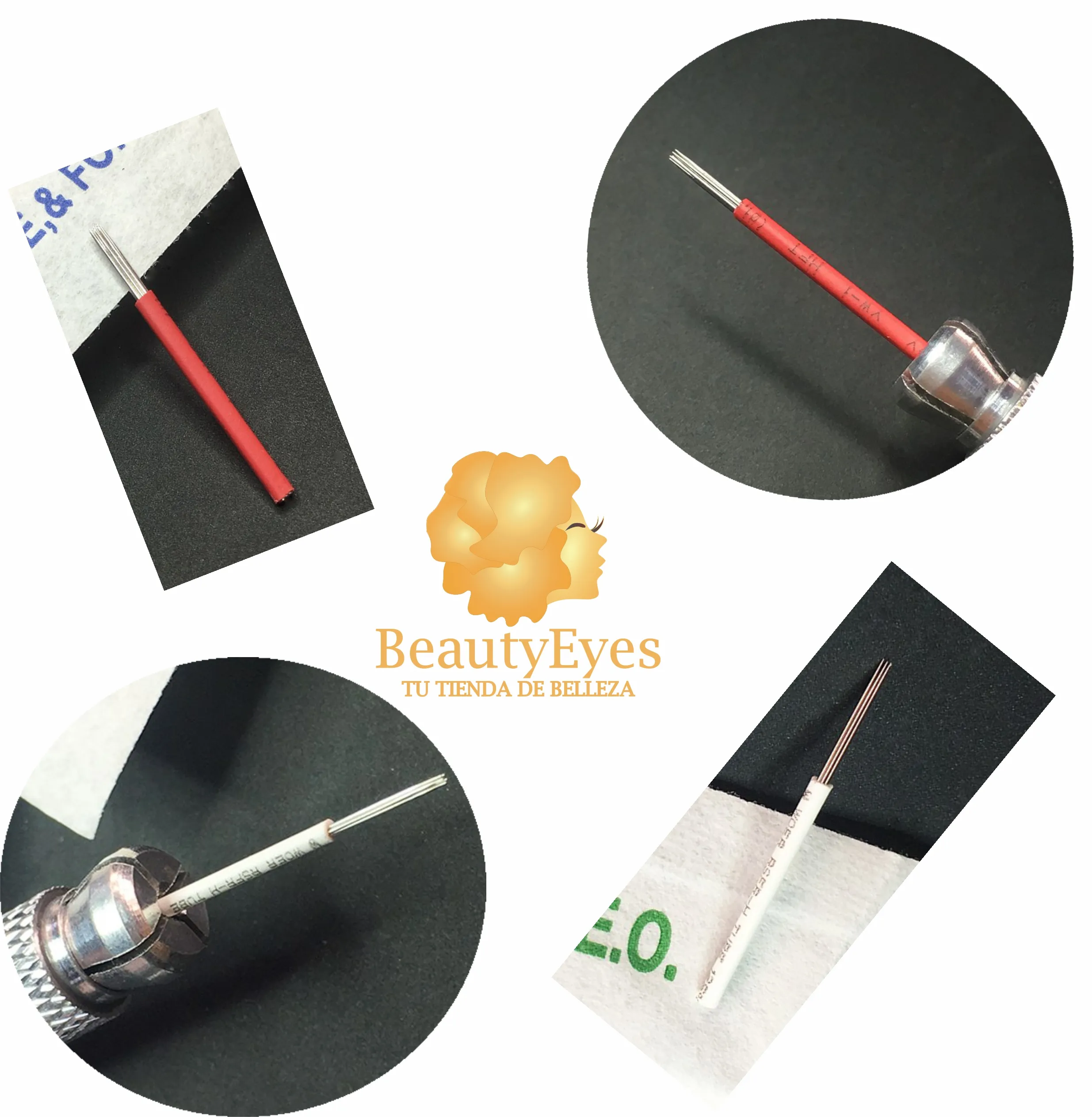 Aguja Microshading Tipo R X 20 Microblading - Imagen 2