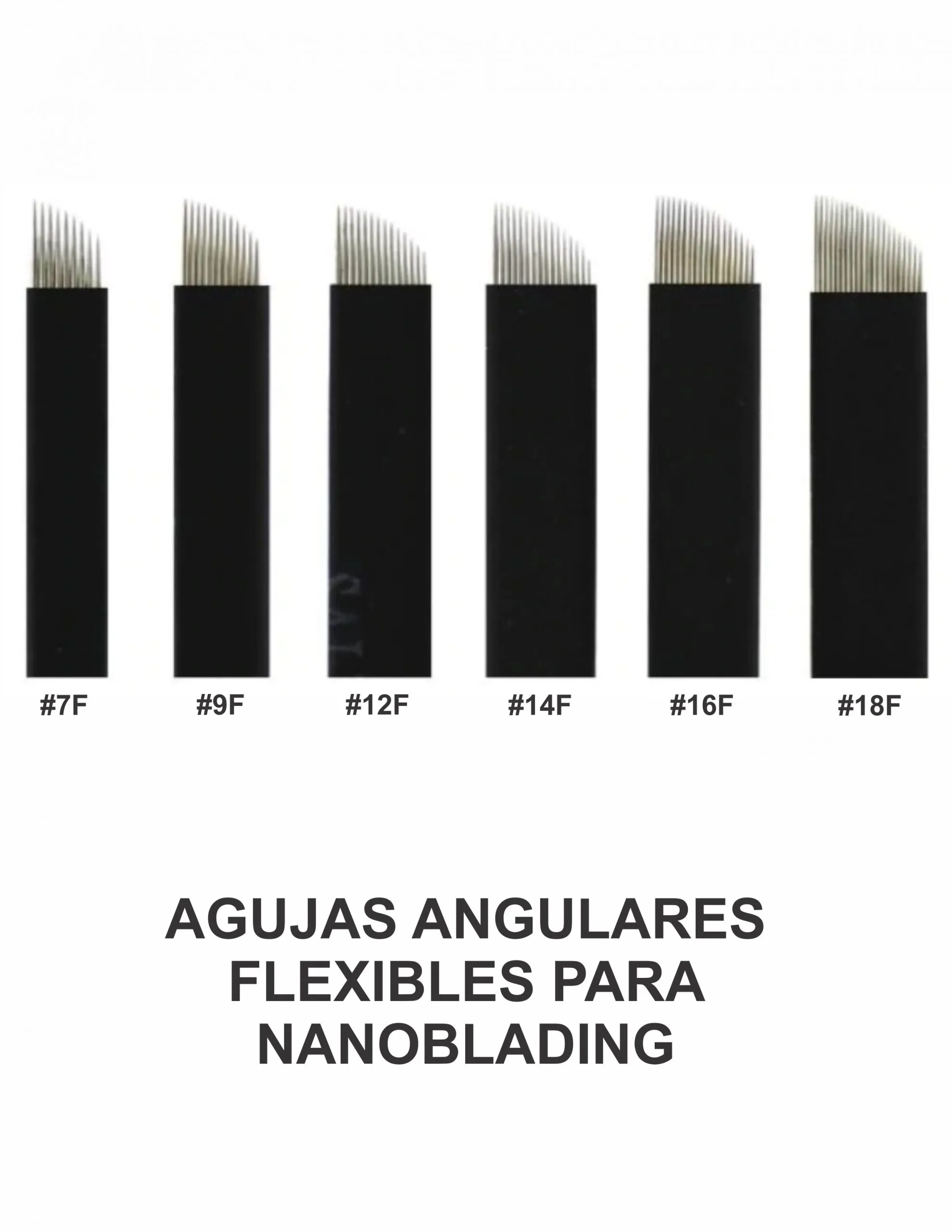 AGUJAS_NANOBLANDING_F_1 Agujas Microblading Nanoblading 0.18 Angulares - Imagen 1