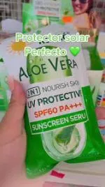 Protector Solar Aloe Vera Facial Karite 10 ml - Imagen 3