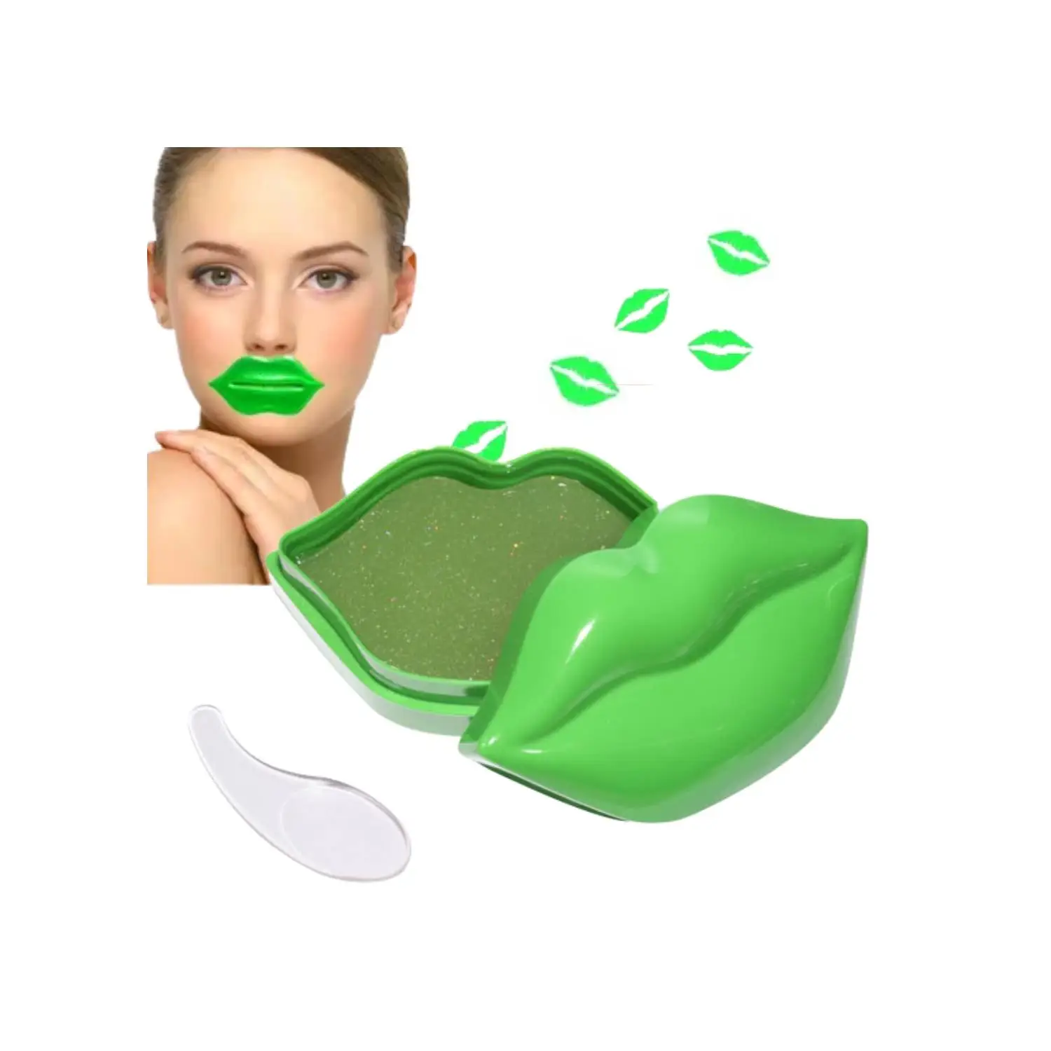 PARCHE ALOE VERA LABIOS X 20 KISS BEAUTY - Imagen 3