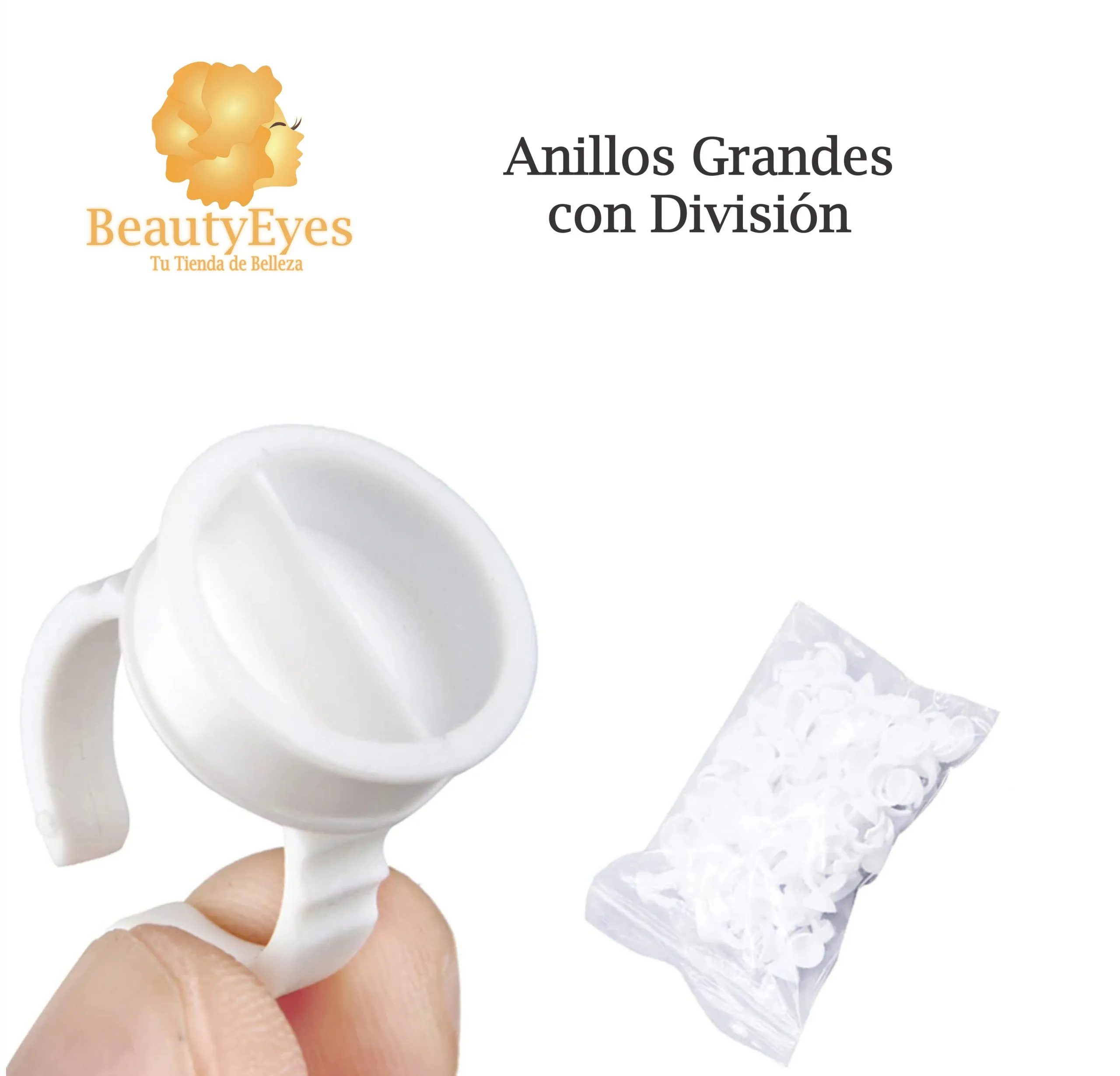 ANILLO_GRANDE_DIVIDIDO_4 100 Anillo multiuso  desechable copa grande con division - Imagen 5
