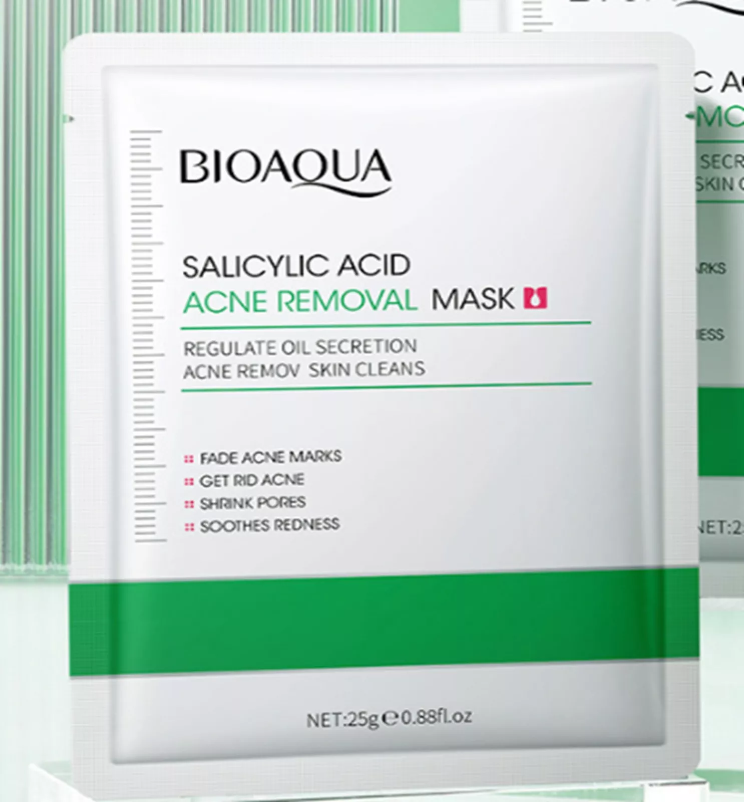 Velo Facial Acido Salicilico Bioaqua 25gr - Imagen 2