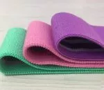 Bandas Elasticas De Resistencia En Tela Para Ejercicio Kit 3 - Imagen 2