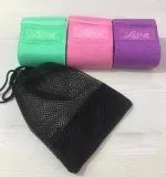 Bandas Elasticas De Resistencia En Tela Para Ejercicio Kit 3 - Imagen 3