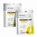 Mascarilla Bioaqua Ácido Hialurónico Y Vitamina C 5 En 1