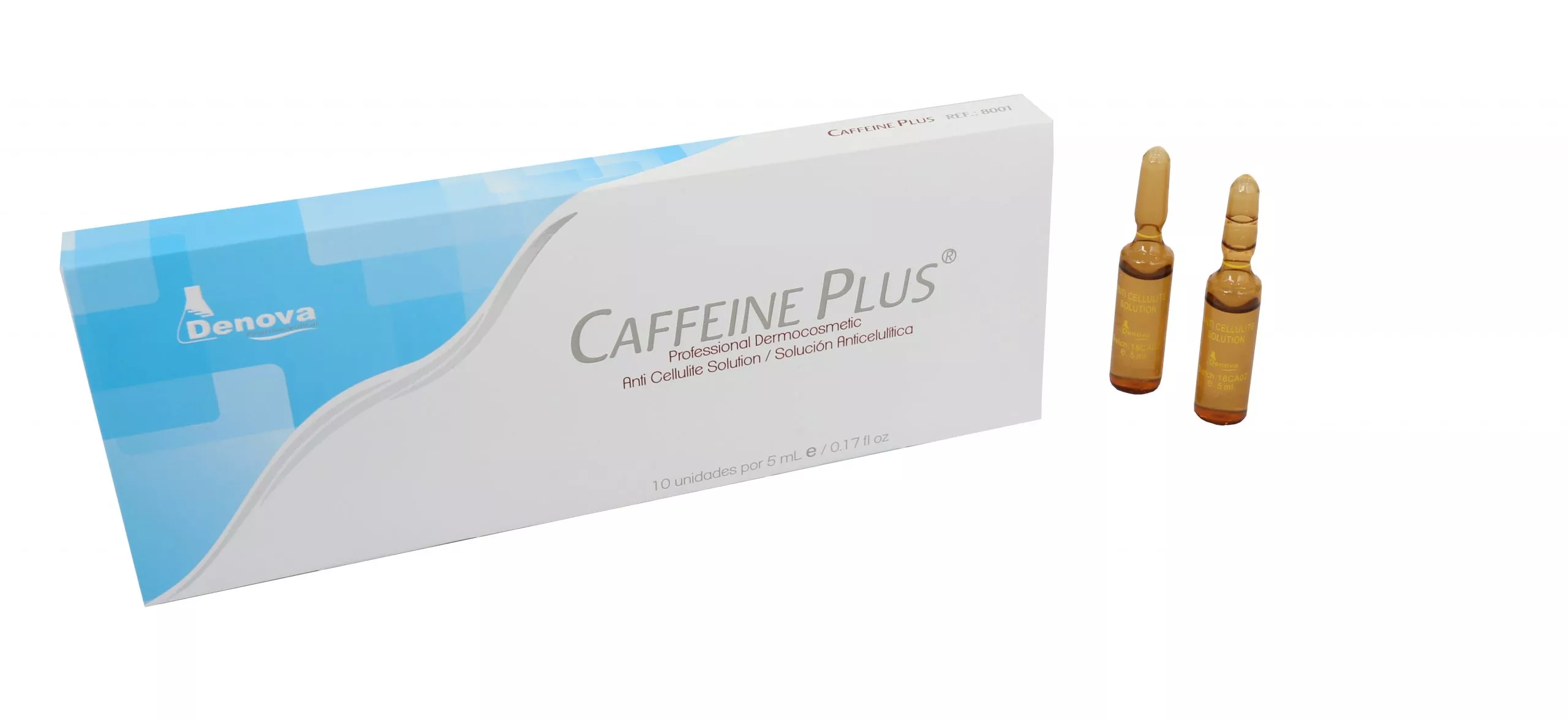 Caffeine-plus-soluci¢n Caffeine Plus Denova 10 Ampollas - Imagen 1