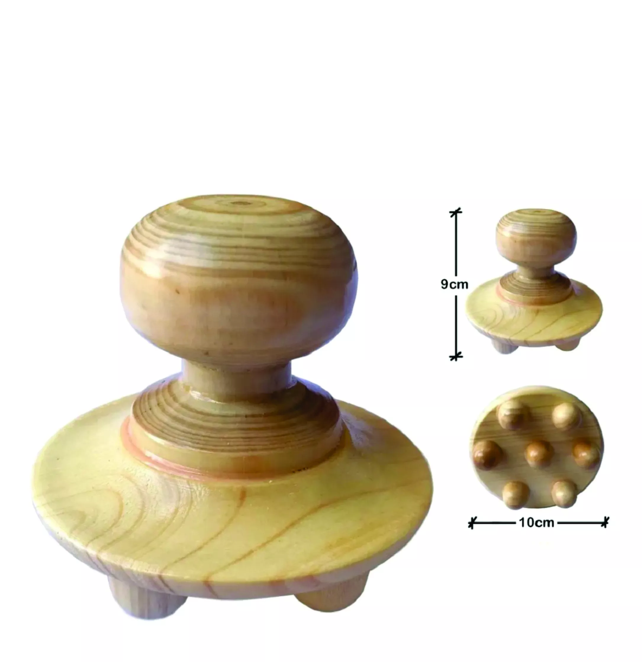 Kit De Maderoterapia 9 Piezas Masajes Reductores Aniceulitis - Imagen 8