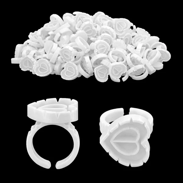 ANILLO COPA CORONA CORAZON PAQX100 BLANCO PEGAN Y ARMAD VOLUM RUSO