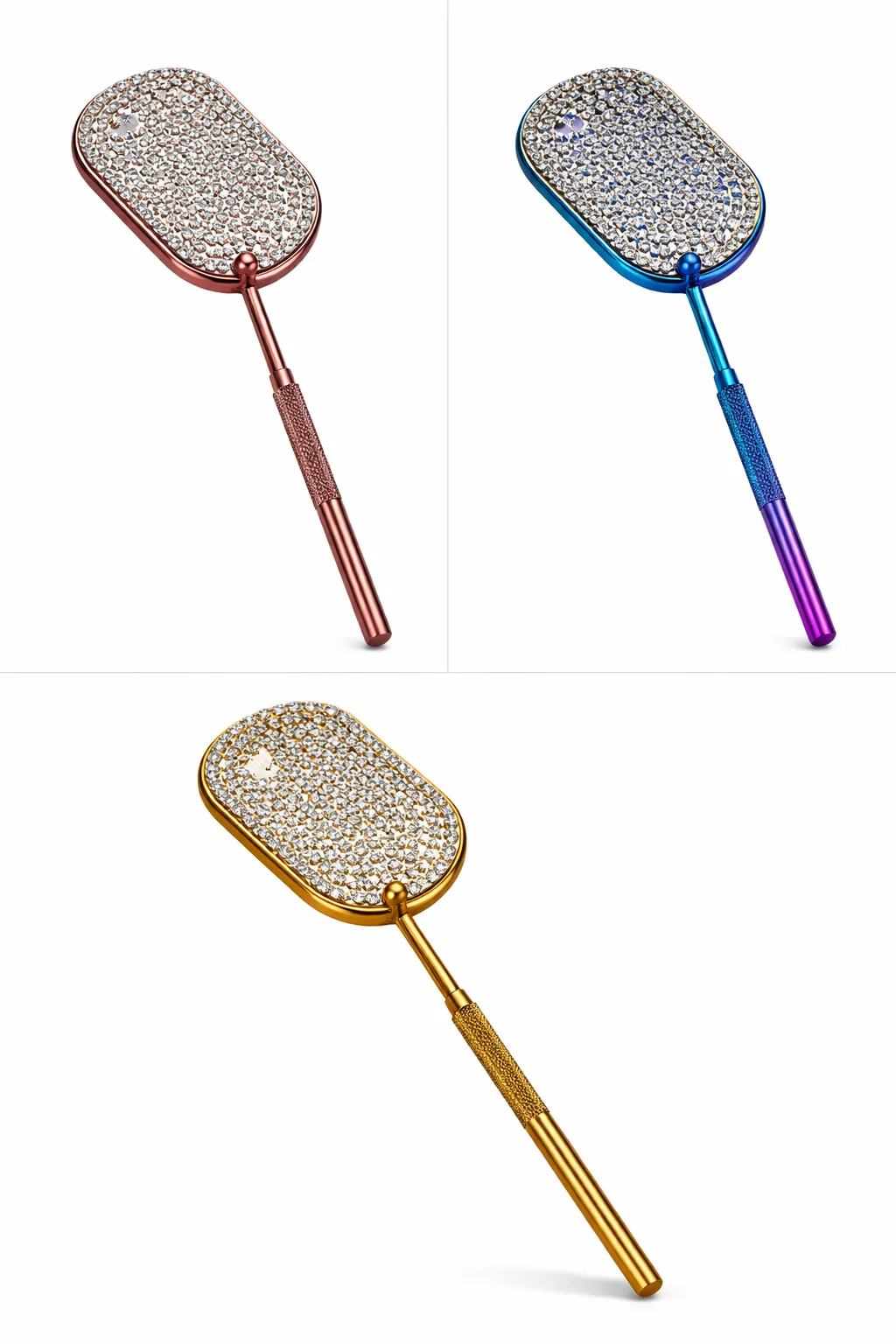 ESPEJO METAL BRILLO OVALADO - Imagen 1