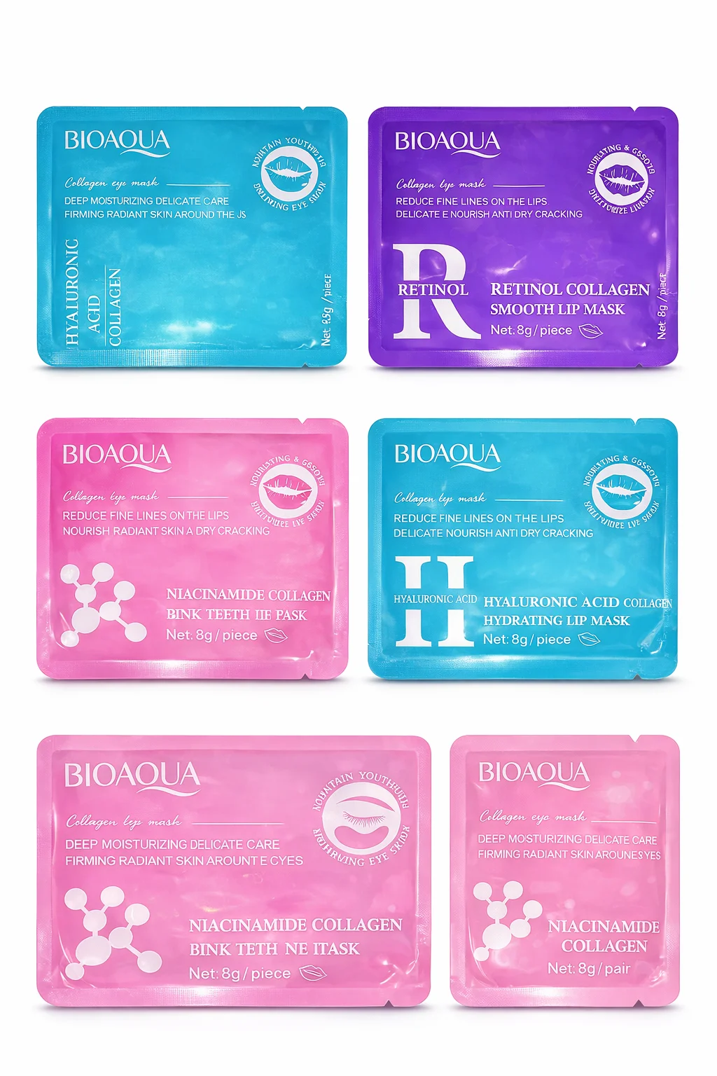 Parches De Colágeno Para Labios Bioaqua - Imagen 2