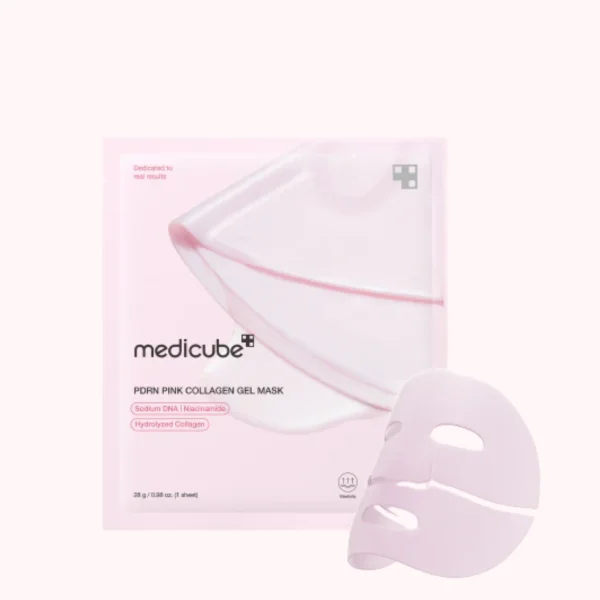 MASCARILLA DE GEL DE COLAGENNO ROSA NICOTINAMIDA