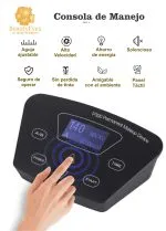 Dermorafo Digital Biomaser P300 LW002 Perla Negra con Consola - Imagen 2