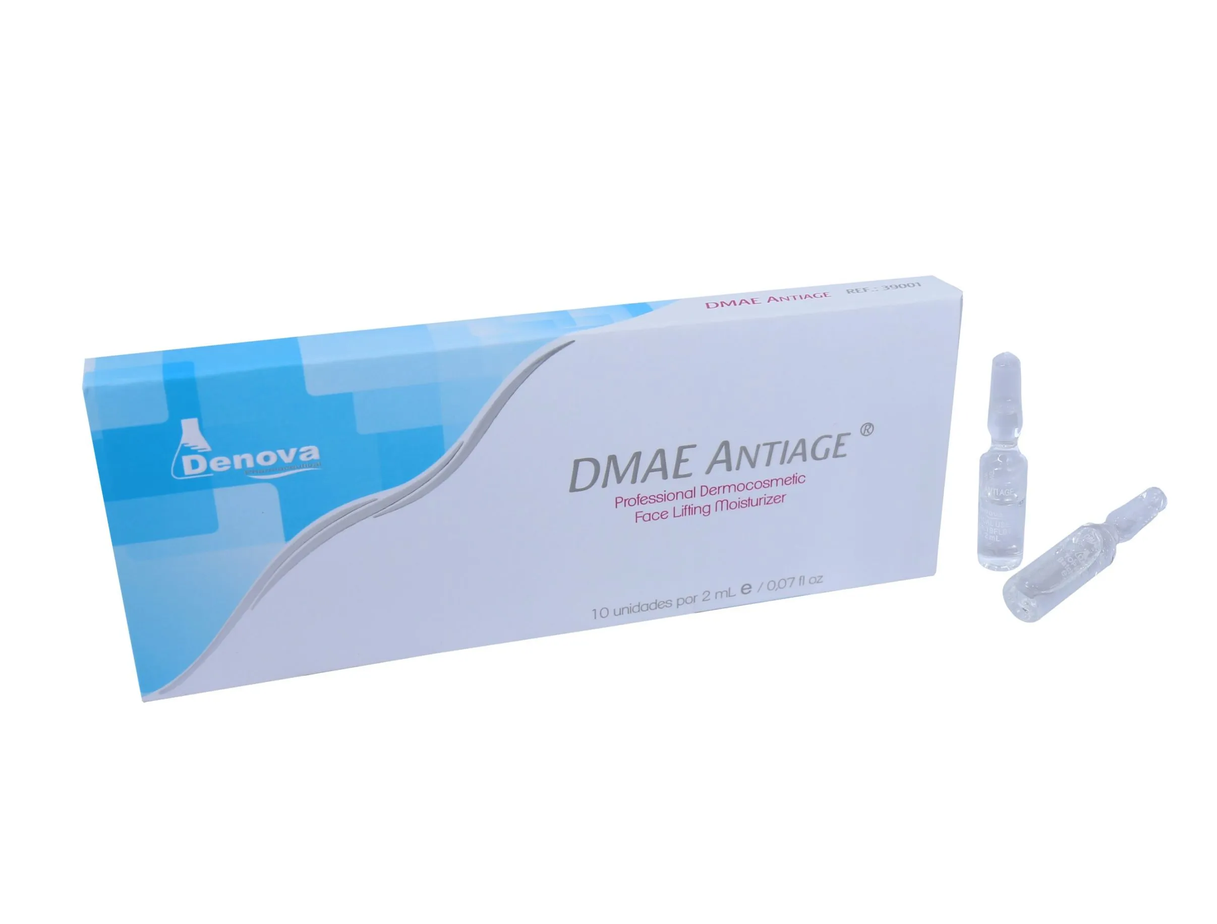 Dmae Antiage Denova Ampolla 2ml x 10 - Imagen 1