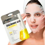 Mascarilla Bioaqua Ácido Hialurónico Y Vitamina C 5 En 1 - Imagen 2